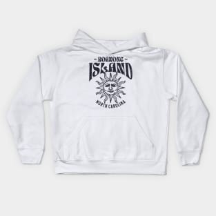 Roanoke Island, NC Summertime Vacationing Watchful Sun Kids Hoodie